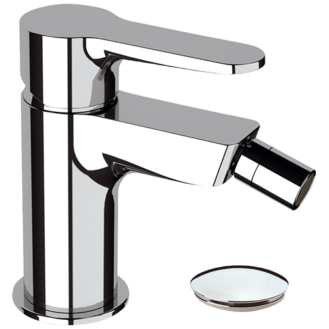 Mélangeur bidet chromé complet