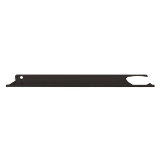Étagère en aluminium avec porte-savon