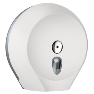Grand dérouleur de papier hygiénique- en abs blanc mat
