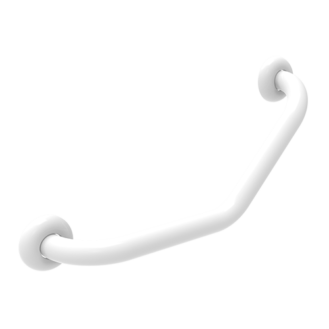 Barre 45° cm.25x25 blanche