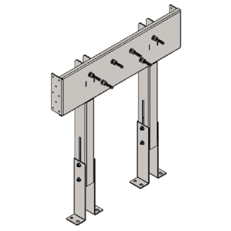 Support siège pour douche x811 pour paroi placoplâtre