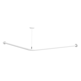 Barre d'angle pour rideau cm 80x120