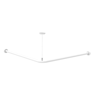 Barre d'angle pour rideau cm 70x70