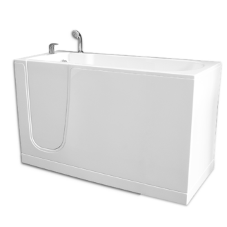 Baignoire Oasi avec porte à gauche et siège Baignoire Oasi avec porte à gauche et siège