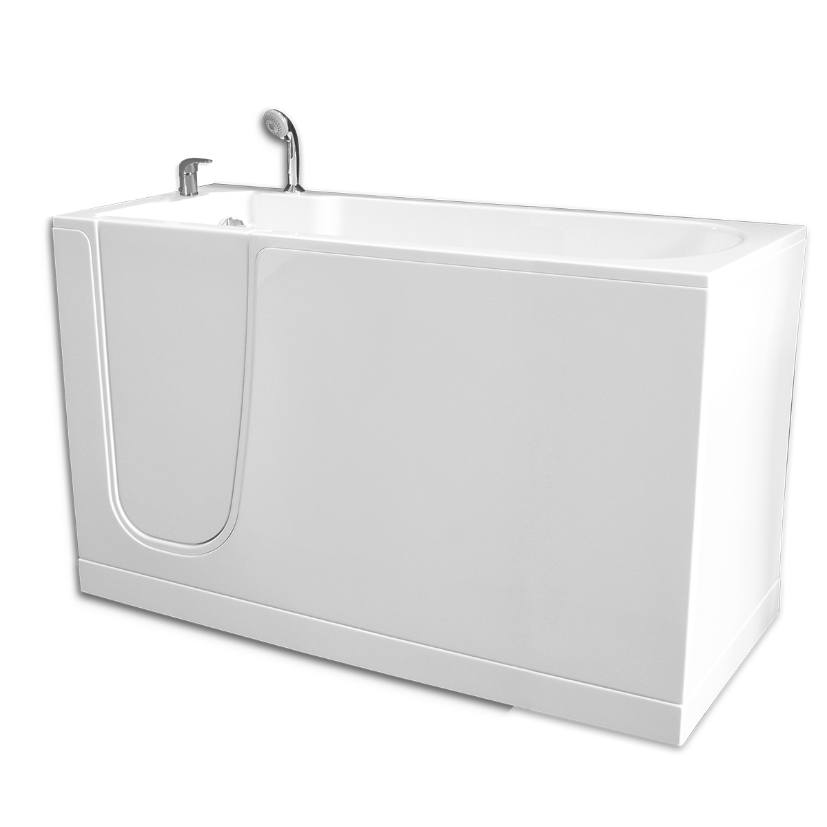 Baignoire Oasi avec porte à gauche et siège Baignoire Oasi avec porte à gauche et siège